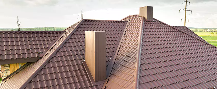 Residential Chimney Flashing Restoration in Norco, CA