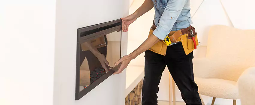 Metal Fireplace Installation in Norco, California