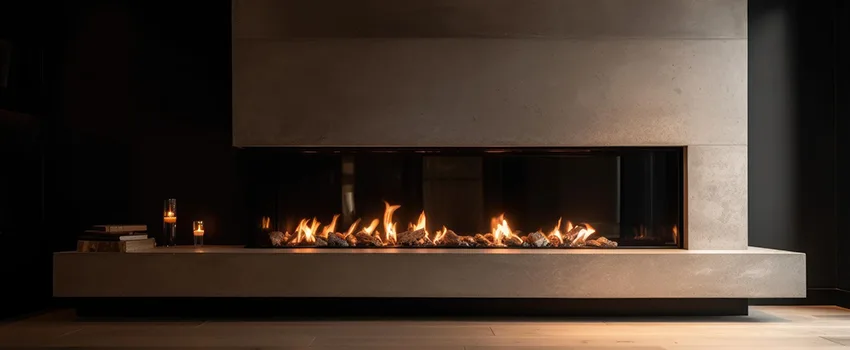 Gas Fireplace Ember Bed Design Services in Norco, California