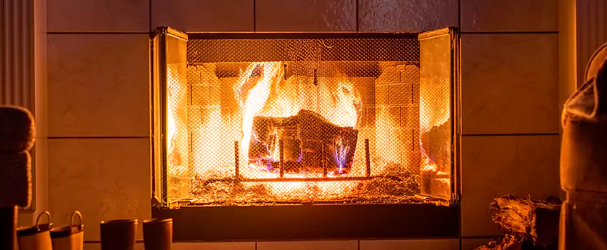 Mendota Hearth Landscape Fireplace Installation in Norco, California