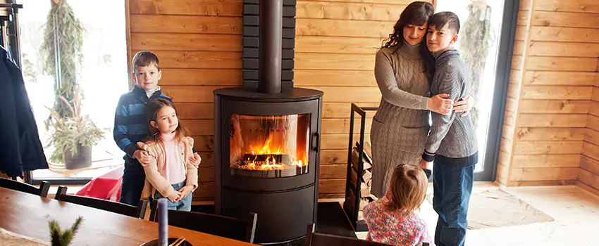 Morso Cast Iron Fireplace Insert Installation in Norco, California