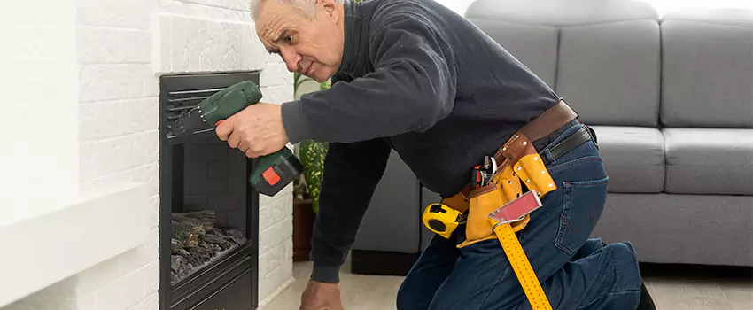 New Indoor Fireplace Installation in Norco, California