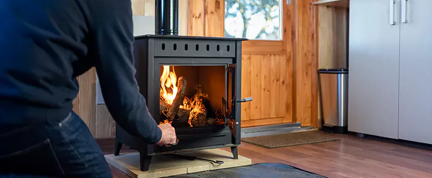 Open Hearth Wood Fireplace Installation in Norco, CA
