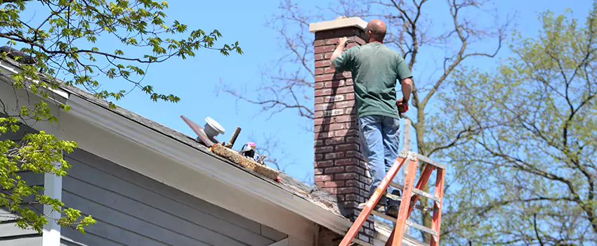 Vinyl and PVC Chimney Flashing Installation in Norco, CA